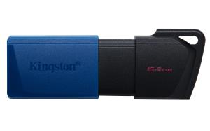Datatraveler Exodia M - 64GB USB Stick - USB 3.2 - Black + Blue 2 Pieces