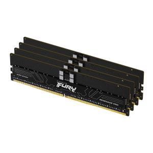 64GB Ddr5 7600mt/s ECC Reg Cl40 DIMM (kit Of 4) Fury Renegade Pro Black