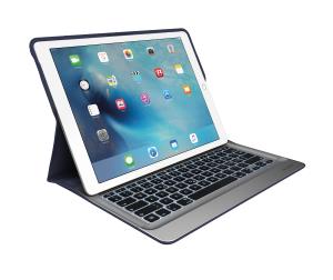 Backlit Keyboard Case With Smart Connector Classic Blue / Silver Qwertz German