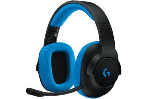 G233 Prodigy Wired Gaming Headset 3.5mm Black/Cyan