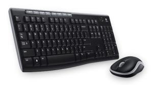 Wireless Desktop Mk270 - Black - Arabic