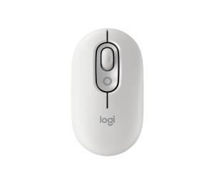 Pop Mouse - Customizable Emoji - Wireless - Off White