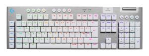G915 X Lightspeed Wireless Low Profile Gaming Keyboard White Tactile Qwerty UK