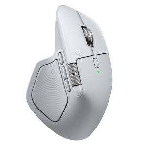 MX Master 4 for Mac - Wireless Mouse - White Silver