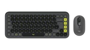 Wireless Combo - Pop Icon - Graphite & Green Qwertz German