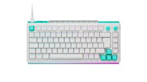 G512 X 75 - USB - TMR Analog / Mechanical Gaming Keyboard - White - Tactile - Qwerty - Spanish
