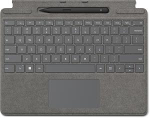 Surface Pro Signature Keyboard With Slim Pen 2 - Platinum - Qwerty Danish