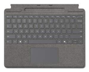 Surface Pro Keyboard With Pen Storage ( Slim Pen Not Included) - Platinum - Spanish