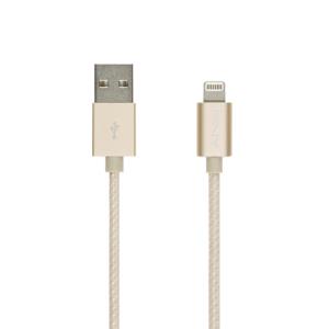 Lightning Charge/sync Cable Braided Gold 1.2m