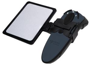 Durascan D760 - Professional Barcode Scanner & Passport Reader With Phone Holder - Grey