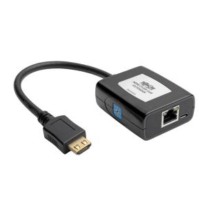 TRIPP LITE HDMI over Cat5/CAT6 Active Extender Pigtail-Style Receiver for Video and Audio (B126-1A0-U)