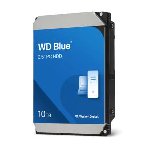 Hard Drive - Wd Blue WD100EAGZ - 10TB - SATA 6gb/s - 3.5in - 7200rpm - 512MB - CMR