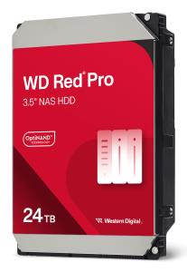 Hard Drive - WD Red Pro WD241KFGX - 24TB - SATA 6Gb/s - 3.5in - 7200rpm - 512MB Buffer