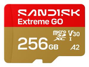 SanDisk Extreme GO microSD UHS-I Card - 256GB 240MB/s