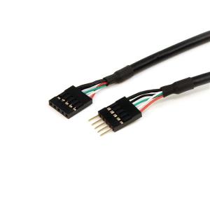 Motherboard Header Cable M/ F Internal 5 Pin USB Idc  18in