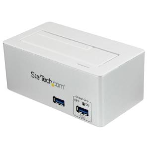 Docking Station - USB 3.0 SATA Hard Drive SSD / HDD White