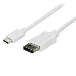 USB-c To DisplayPort Adapter Cable White - 2m