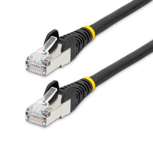 Patch Cable - CAT6a - S/ftp - Snagless - 1m - Black (lszh)