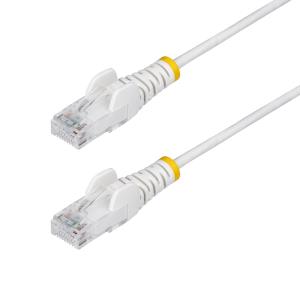 Patch Cable - CAT6 - Utp - Snagless - Slim - 1m - White