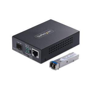 Gigabit Ethernet Copper-to-fiber Media Converter Sm Lc 40km