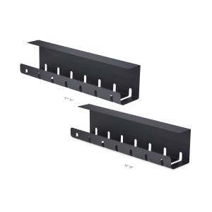 Under Desk Cable Management - Slotted Style Cable Organizer Tr