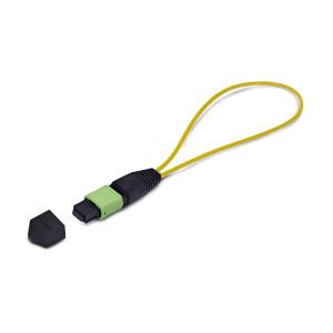 Mpo Loopback Plug, Single Mode 9/125 Mpo-12 Female Fiber Loopback Adapter