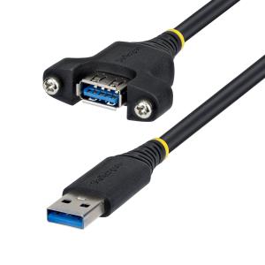 Panel Mount USB-a Extension Cable 2m