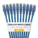 Patch Cable - CAT6 - U/utp - Snagless - 5m - Blue