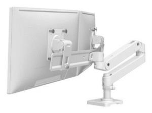 Monitor Mount - LX Pro - Desk - 2 monitor - Tilt/Pan/Rotate - up to 27in - White