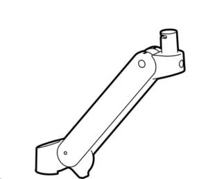 Accessory - LX Pro Arm without Pivot - polished aluminum