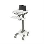 Mosaic Laptop Cart - Tier 3 Std 1x1x2 - Configured with key-lock drawers