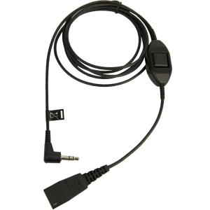 QD cord to 3.5mm for Alcatel - with button