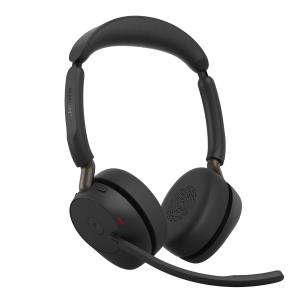 Headset Evolve3 65 MS - Stereo - Bluetooth - Link 390a - Charging Stand