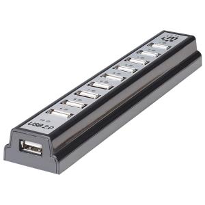 Hi-speed USB Desktop Hub 10 Ports, Bus Power