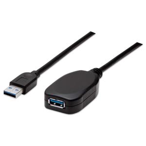 Superspeed USB Active Extension Cable A Male / A Female, 5m
