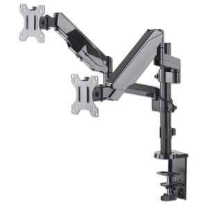 Monitor Mount - Desk - 2 Monitors - Full Motion  17 To 32in