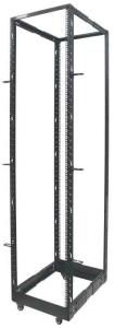Open Frame Rack 19in 4 Post 45u Flatpack Black