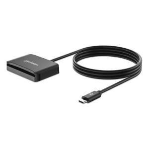 USB-C Smart Card Reader with microSD Slot