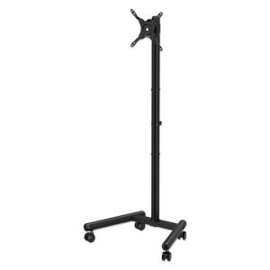 TV Cart - 1 TV - Tilt/Height-Adjustable - 13 to 50in - Black