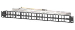 Patch Panel - Blank - 48 Port - Shielded - 1U