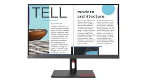 Desktop Monitor - ThinkVision S25e-30 - 25in - 1920x1080 (Full HD) - 4ms 99% sRGB