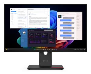 Desktop USB-C Monitor - ThinkVision T27UD-40 - 27in - 3840x2160 (4K UHD) - 4ms IPS USB Hub