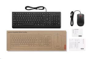 Essential Wired Combo Black - Norwegian