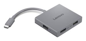 USB-C 4 in 1 Travel Hub Gen2 - 2x USB-A 3.2 / HDMI 2.0 / Combo jack 3.5mm