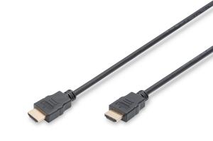 Hdmi Standard Connection Cable Type A M/m 3m W/ethernet Hdmi 1.4 Full Hd (ak-330114-030-s)