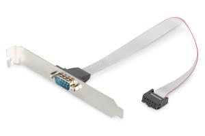 SerialSlot Bracket cable 0.25m serial DTK 2x5pin (AK-610300-003-E)