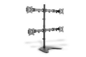 Universal Quad Monitor mount stand/clamp option