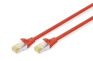 Patch cable - CAT6a - S/FTP - Snagless - Cu - 5m - red