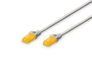 Patch cable - CAT6a - U/UTP - Snagless - Cu - 5m - grey