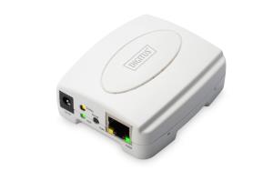 USB Print Server, 1-Port 1x RJ45, 1x USB A, USB 2.0 For all common O/S